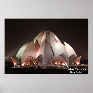 Poster do Templo Lotus