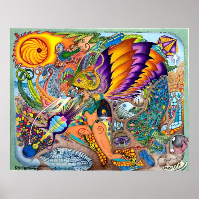 Poster DO TEMPO DE GAIA (Frente)