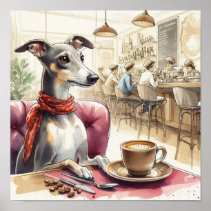 Poster do Tempo do Café de Greyhound