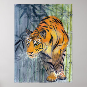 Poster do tigre de Tsuyako