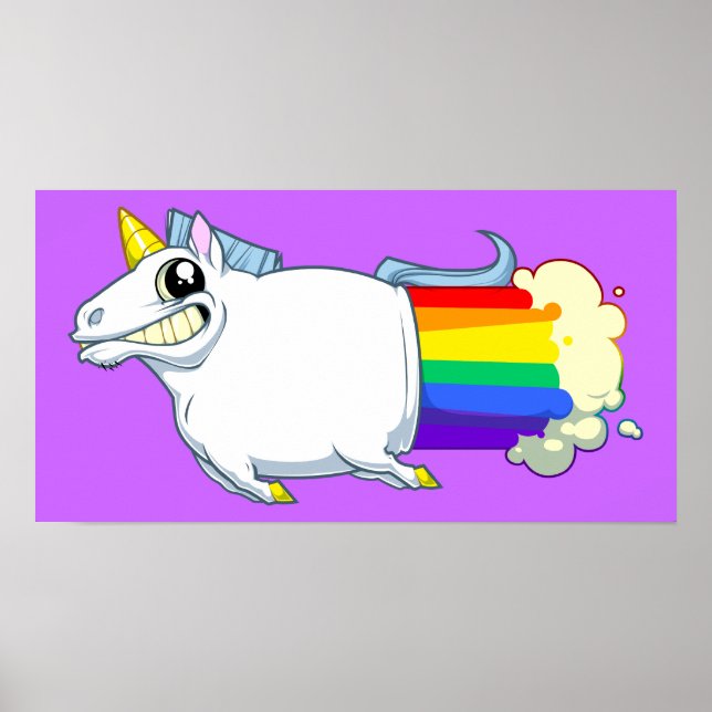 Poster do Unicorn Fartsv (Frente)