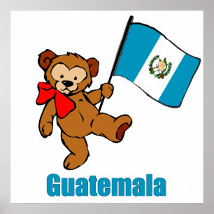 Poster do Urso de Teddy da Guatemala