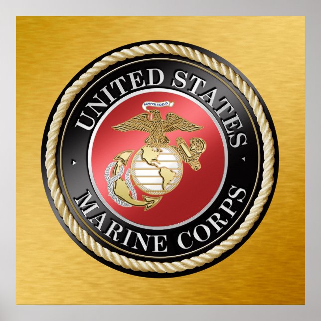 POSTER do USMC (Frente)