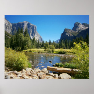 Poster do vale de Yosemite
