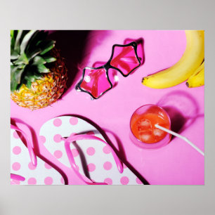 Poster Do verão vida brilhante ainda