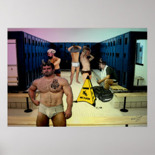 Poster do vestuário do Satyr