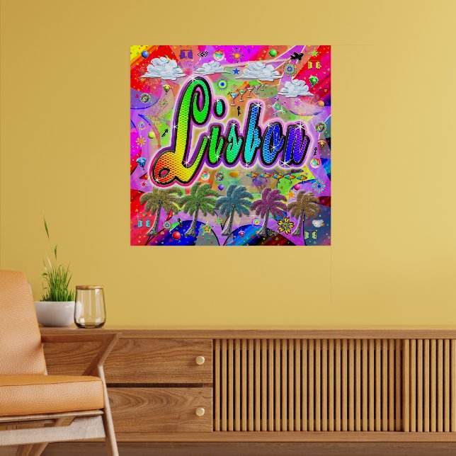 Poster do Vista Express de Lisboa (Sala de Estar 2)