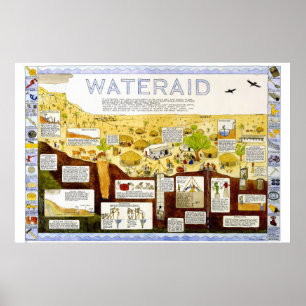 poster do wateraid dos hunkin de tim