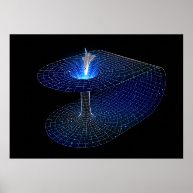Poster do Wormhole da nave espacial (Frente)