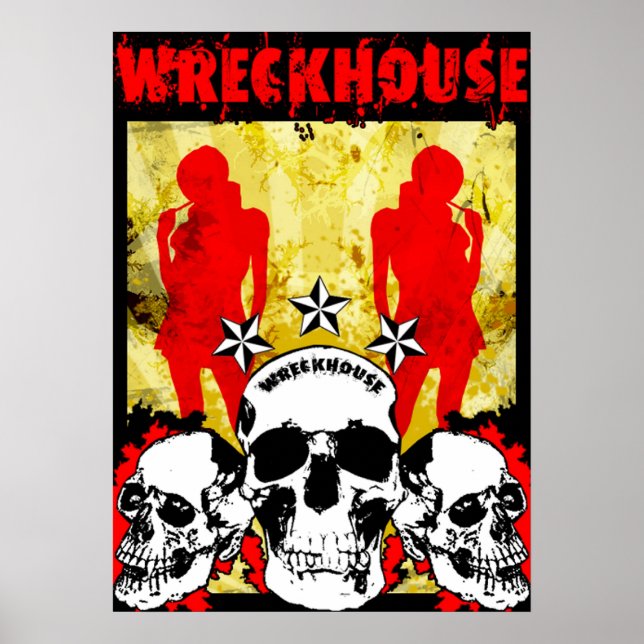 Poster do WreckHouse (Frente)
