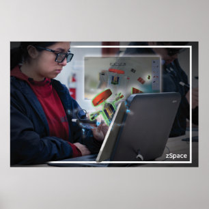 Poster do zSpace - Laboratório do Franklin
