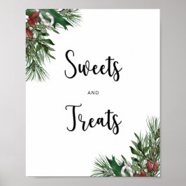 Poster Doações verdes e doces chá de fraldas