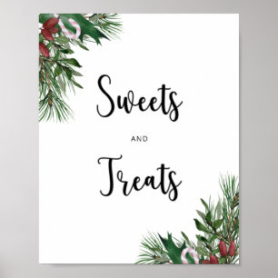 Poster Doações verdes e doces chá de fraldas