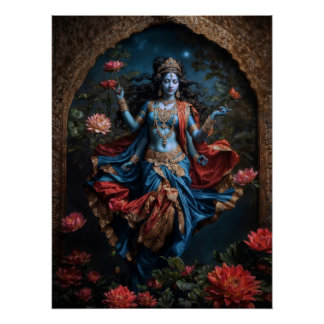 Póster Doadora de bênçãos Divina Kali