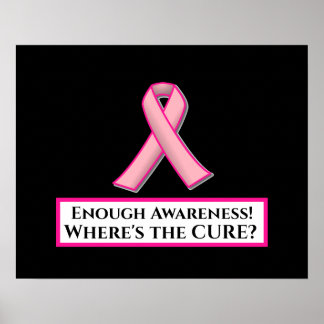 Poster Doar para pesquisa de Cancer da mama, não SENSIBIL
