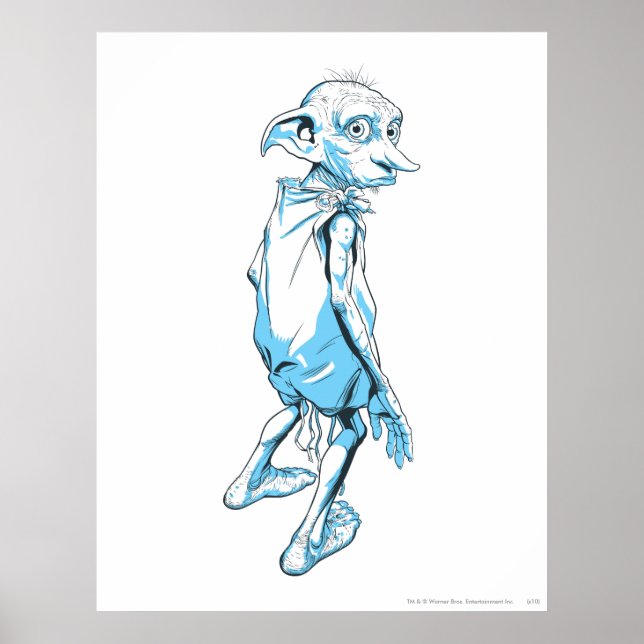 Póster Dobby Olhando por Cima 1 (Frente)