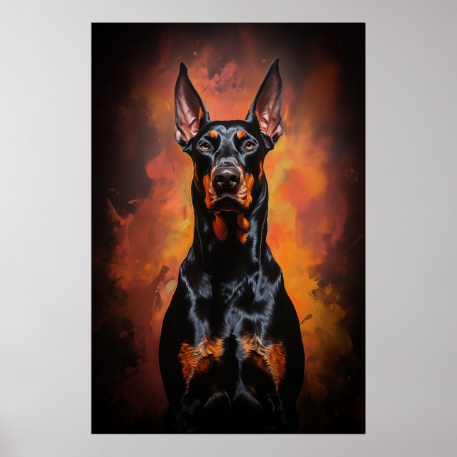 Poster Dobermann (Frente)