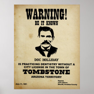 Poster Doc Holliday