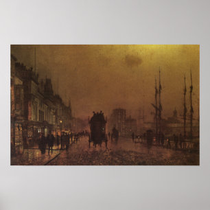 Póster Docas de Glasgow