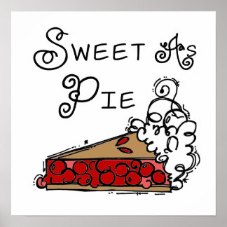 Poster Doce como Pie