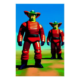 Póster Doce Cowpokes