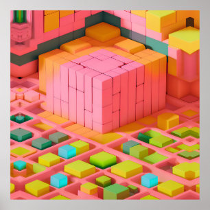 Poster Doce de cor clara