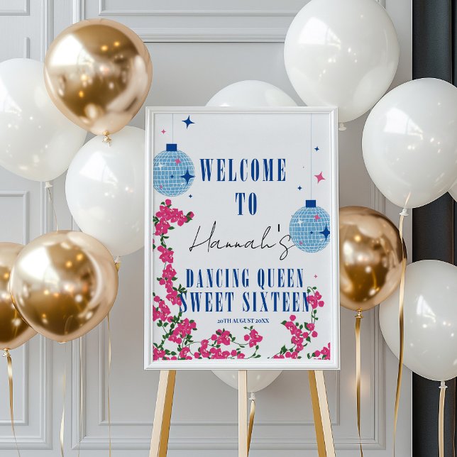 Poster Doce Dezesseis Dançarinos Rainha Mamma Mia Bem-vin (Criador carregado)