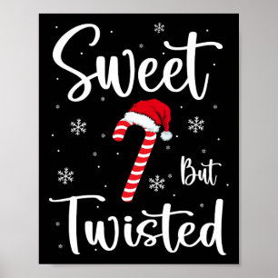 Poster Doce Mas Torto Natal Divertido Cane Xmas
