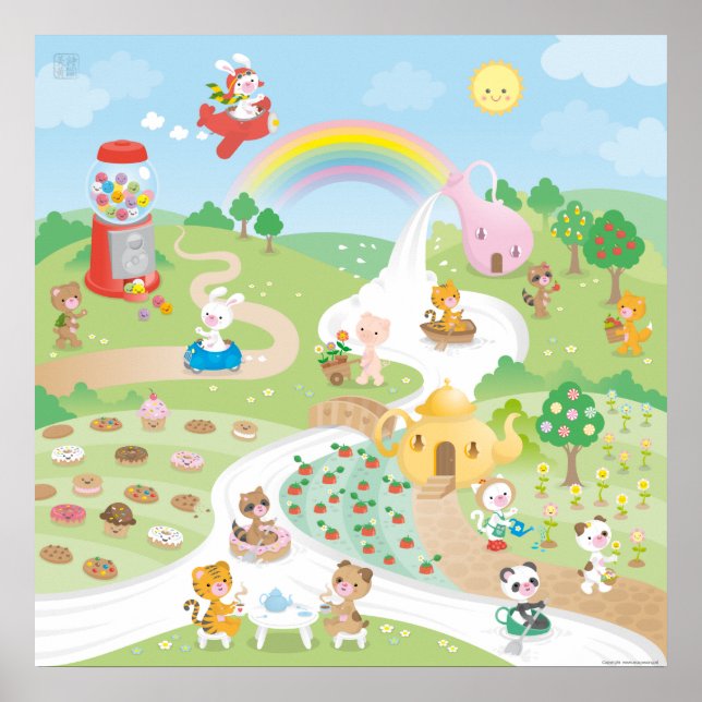 Póster Doce paraíso (Frente)