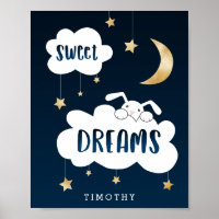 Doce Sonho Bunny Azul Personalizado