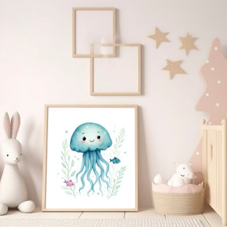Poster Doce Sonhos Jellyfish