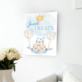 Poster Doce Treatores FairyTale Castle Crown Balloon