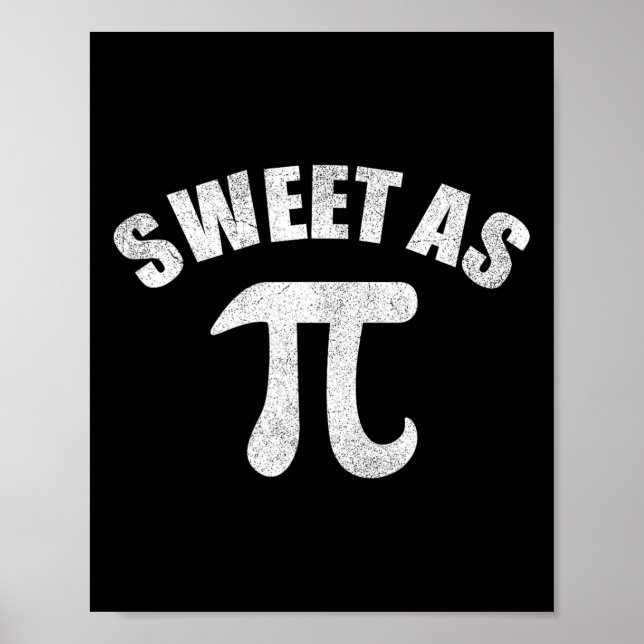 Poster Docente Como Professor De Geek De Matemática Pi 3, (Frente)