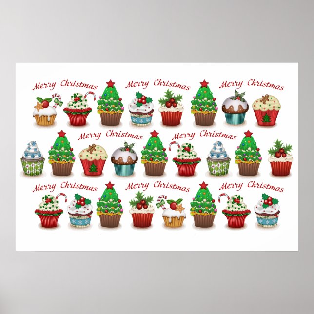 Poster Doces de Natal (Frente)