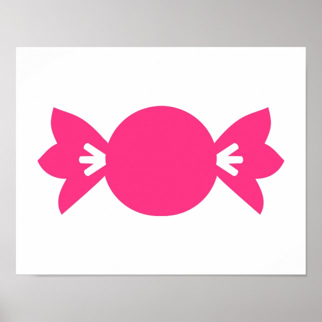 Póster Doces rosados (Frente)