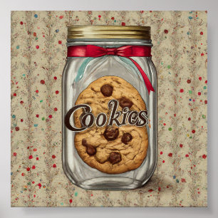 Poster Doces tentações: Chocolate Chip Cookie Jar