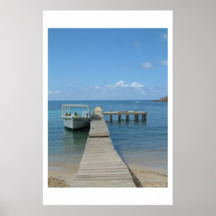 Póster Dock in The Sun