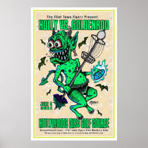 Poster DOD - Golfe do disco