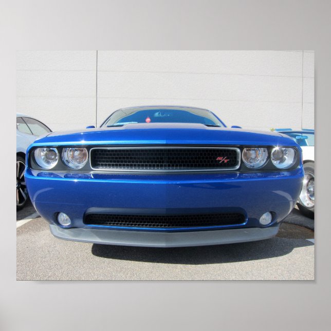 Poster Dodge Challenger (Frente)