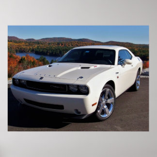 Póster Dodge Challenger R/T 2009