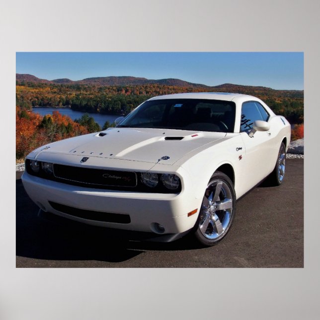 Póster Dodge Challenger R/T 2009 (Frente)