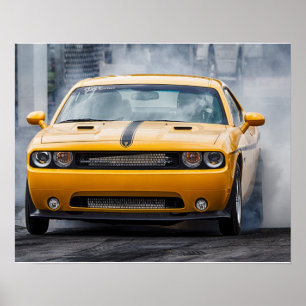 Póster Dodge Challenger SRT