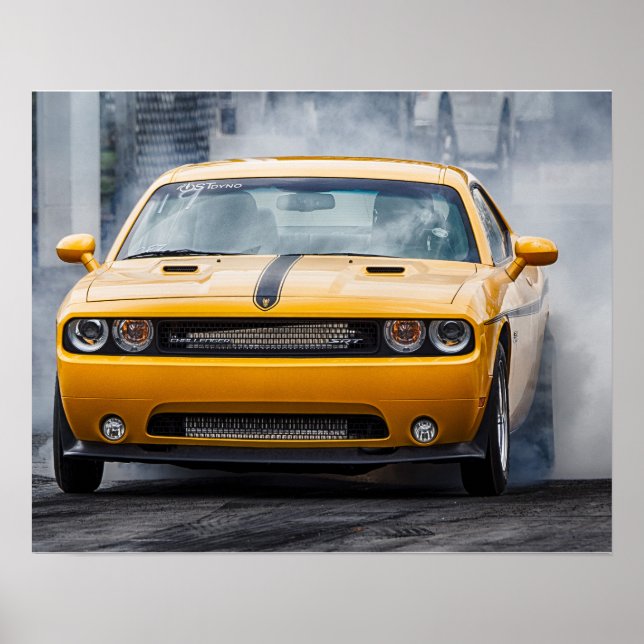 Póster Dodge Challenger SRT (Frente)