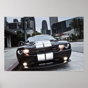 Póster Dodge Challenger SRT