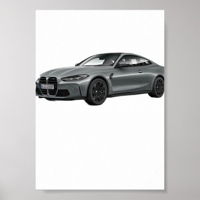 Poster  Dodge Challenger SRT American Muscle Car Performa (Frente)