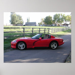 Póster Dodge Viper RT/10