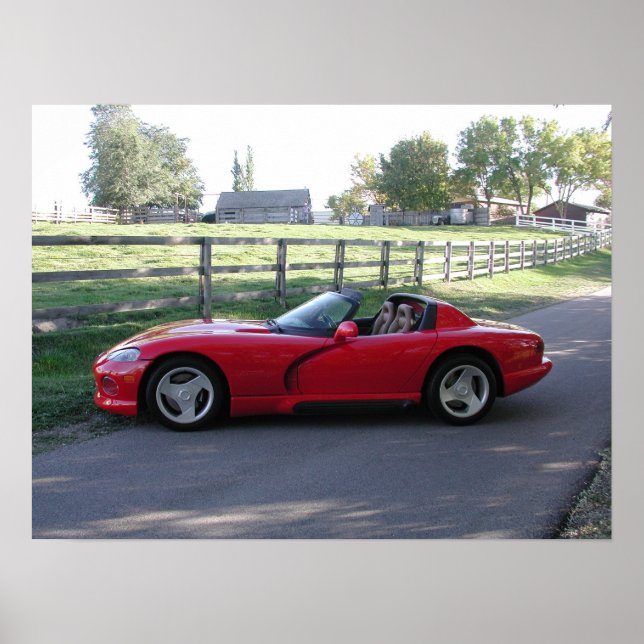 Póster Dodge Viper RT/10 (Frente)