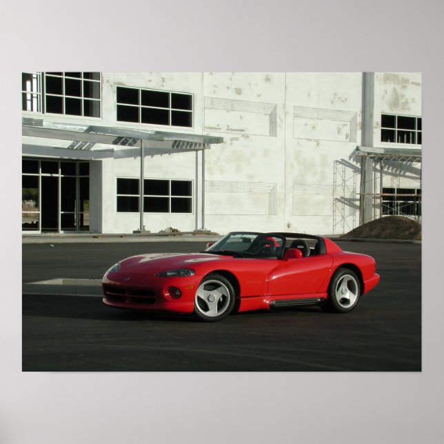 Poster Dodge Viper RT/10 (Frente)