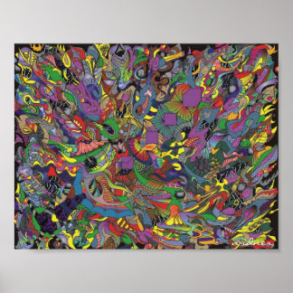 Póster Dodle em Esteroides