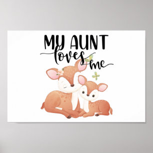 Poster Doe and Fawn Minha Tia me ama